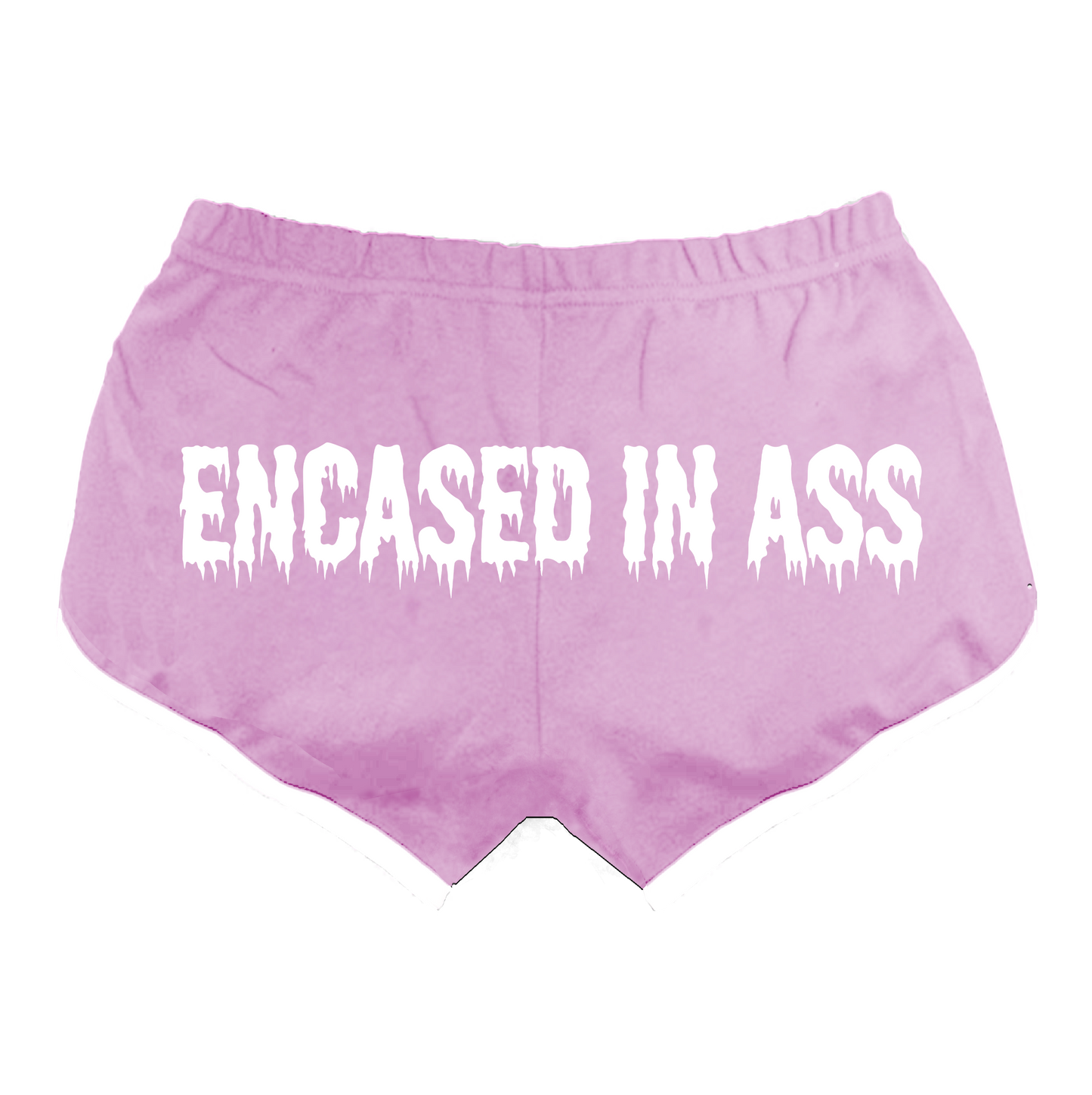 Encased in Ass - Pink Booty Shorts