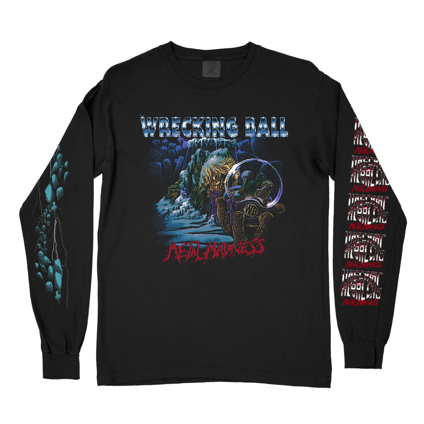 Wrecking Ball Metal Madness Long Sleeve